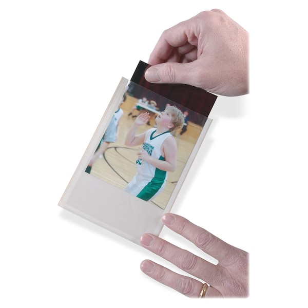 Self-Adhesive Photo/Index Card Pocket 4 X 6, 25/Pack, PK5